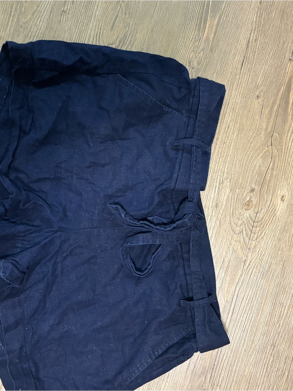 J. Crew Navy Blue Women's Casual Drawstring Shorts